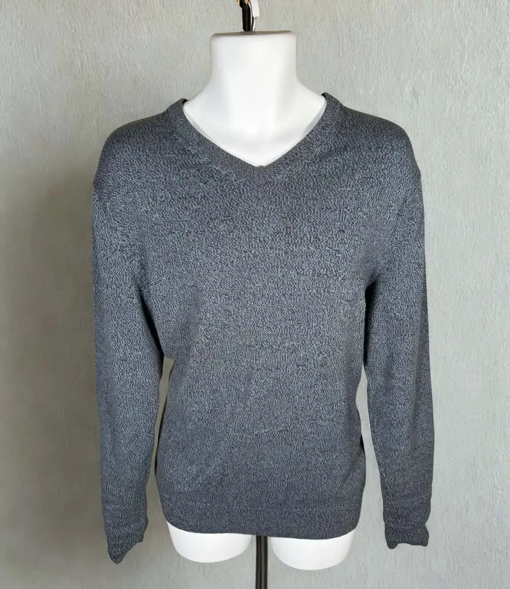 Amazon Essentials Men's V-Neck Marled Pullover Sweater